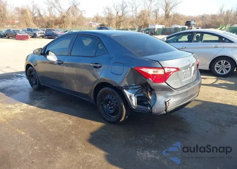 2018 Toyota Corolla Le z USA, uszkodzony, nr VIN 2T1BURHE5JC969463